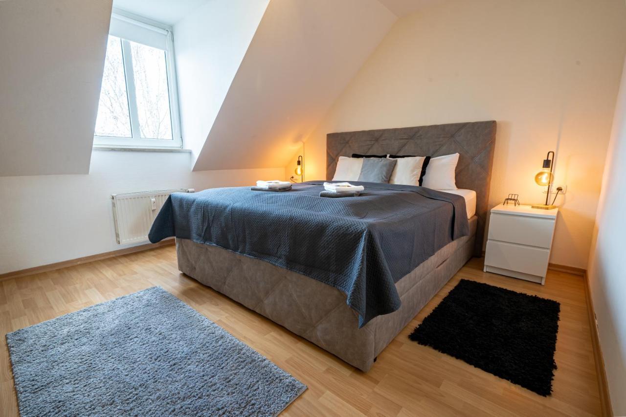 Deluxe Apartment I Klimaanlage I Tiefgarage I Balkon I Wlan Magdeburg Bagian luar foto