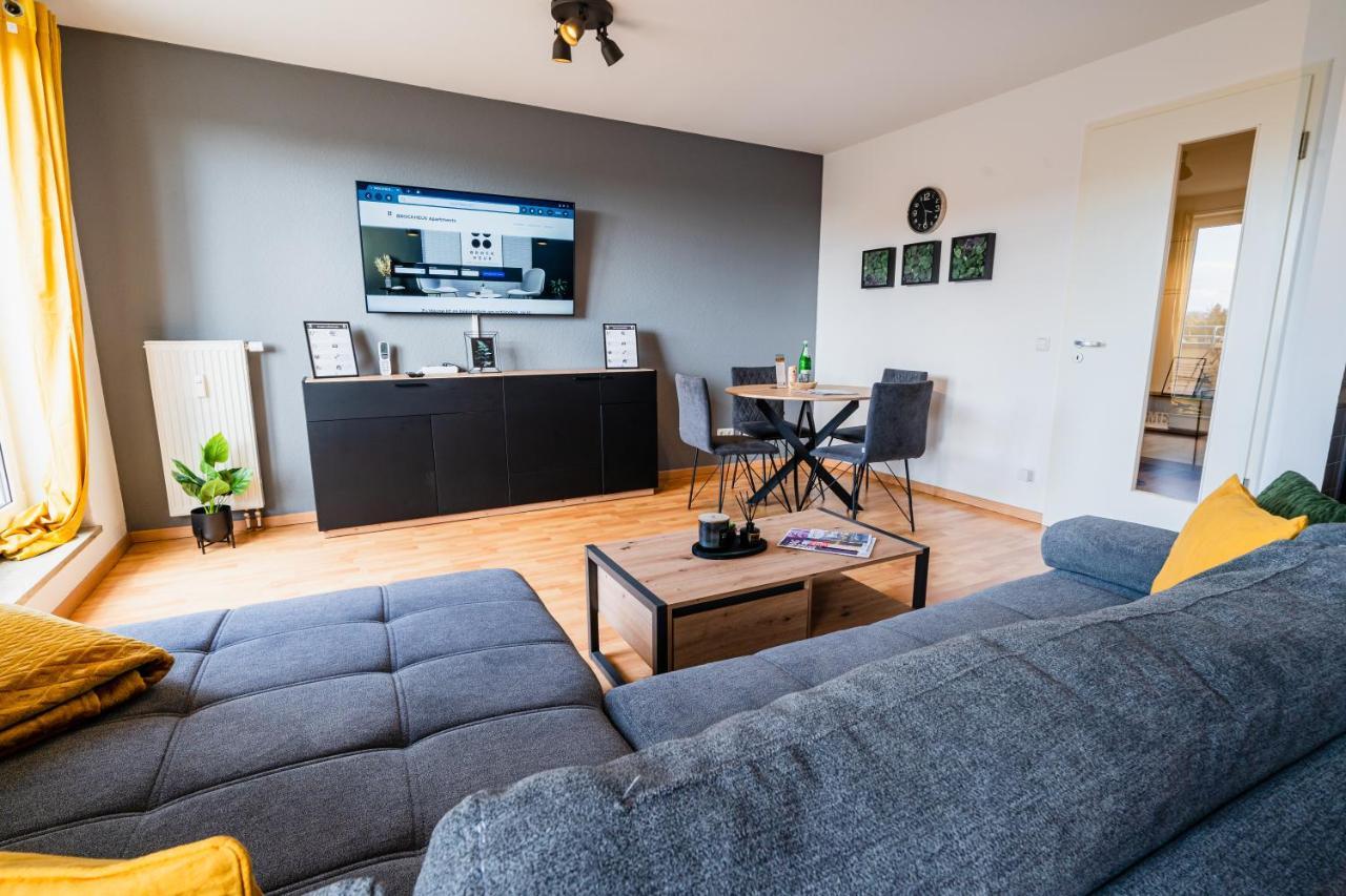 Deluxe Apartment I Klimaanlage I Tiefgarage I Balkon I Wlan Magdeburg Bagian luar foto